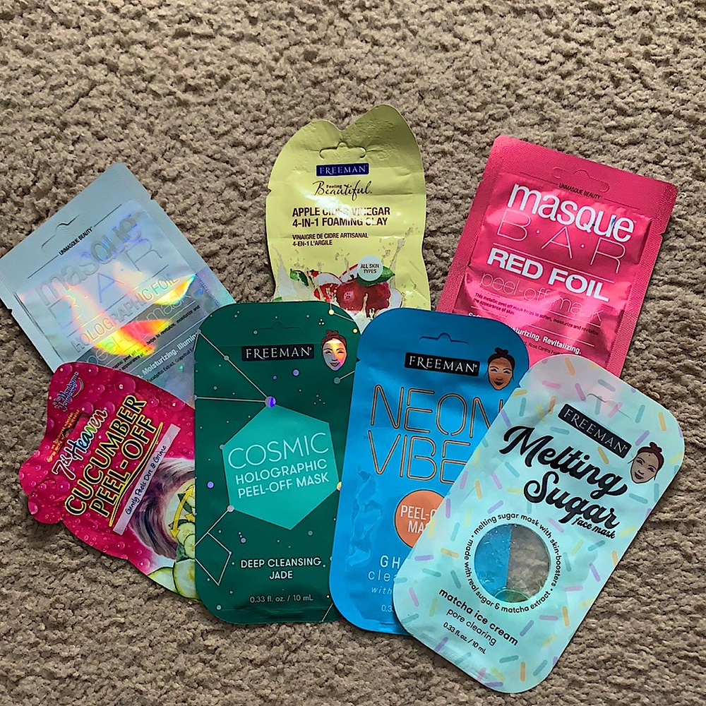 Assortment of face masks